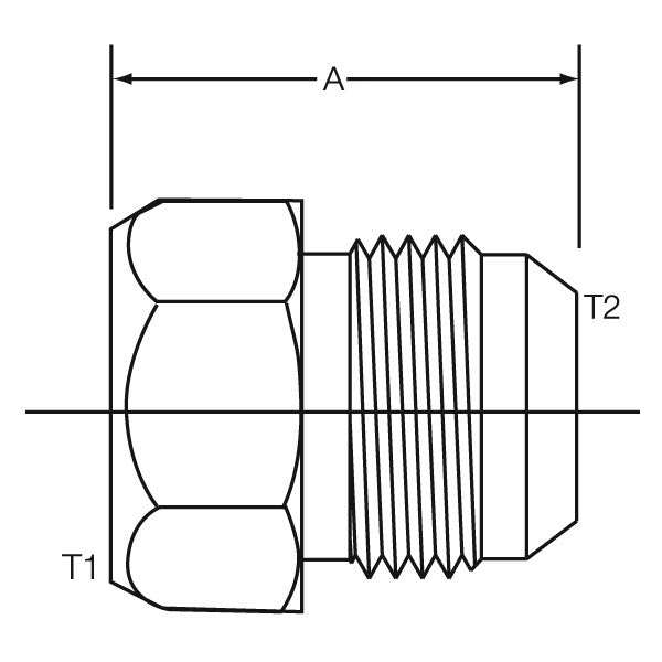 Dayco Hydraulic Adapter Fitting (MPN: 143895A)