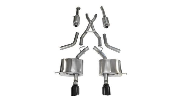 Corsa Performance Exhausts Sport Cat Back System (MPN: 14459BLK)