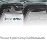 Black Horse Off Road Aerodynamic Tape-On Visors (MPN: 144711)