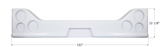 Icon Roof Vent Corner Insert (MPN: 14512)