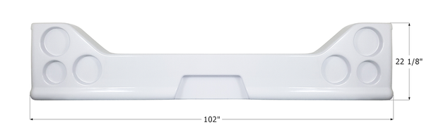 Icon Roof Vent Corner Insert (MPN: 14512)