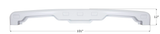 Icon Roof Vent Corner Insert (MPN: 14513)