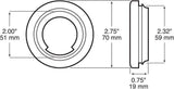 Peterson Manufacturing Side Marker Light Grommet (MPN: 146-18K)
