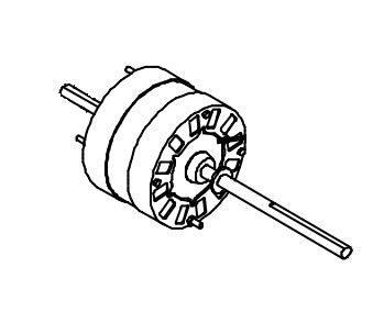 Coleman-Mach Air Conditioner Condenser Fan Motor (MPN: 1468-3189)