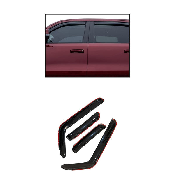 Black Horse Offroad Window Visors (MPN: 1494711IN)