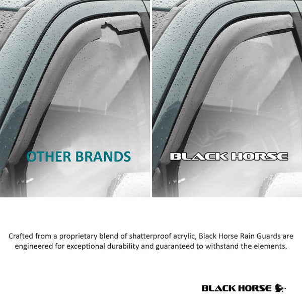 Black Horse Offroad Window Visors (MPN: 1494711IN)