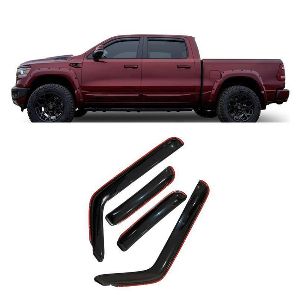 Black Horse Offroad Window Visors (MPN: 1494716IN)