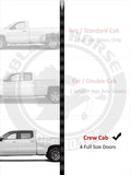 Black Horse Offroad Window Visors (MPN: 1494805IN)