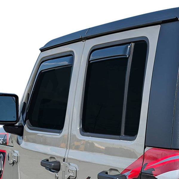 Black Horse Offroad Window Visors (MPN: 1494811IN)