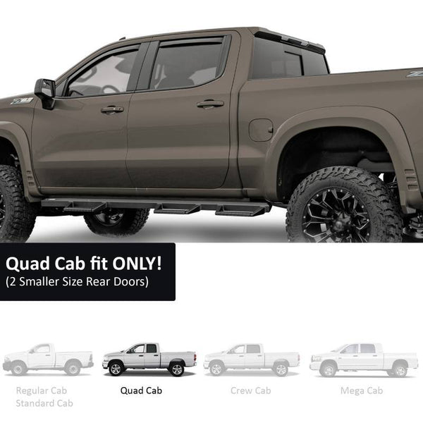 Black Horse Offroad Window Visors (MPN: 1494813IN)