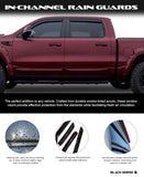 Black Horse Offroad Window Visors (MPN: 1494975IN)