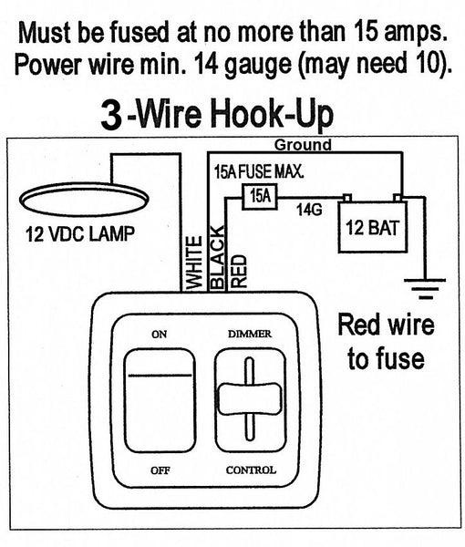 JR Products Dimmer Switch (MPN: 15225)