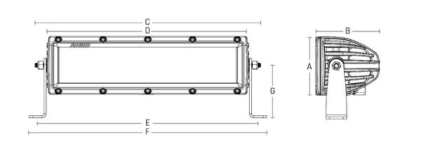 Rigid Lighting E-Series LED Light Bar (MPN: 152313)