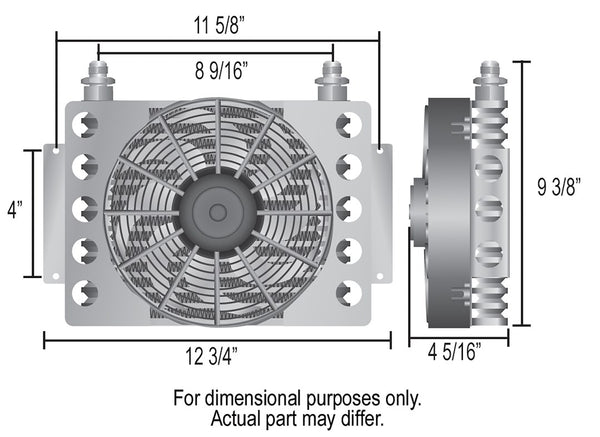 Derale Fluid Cooler (MPN: 15450)