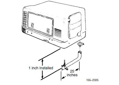Cummins Power Generation Generator Exhaust Pipe (MPN: 155-2325)