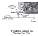 Derale Coolant Fan Temperature Switch (MPN: 15721)