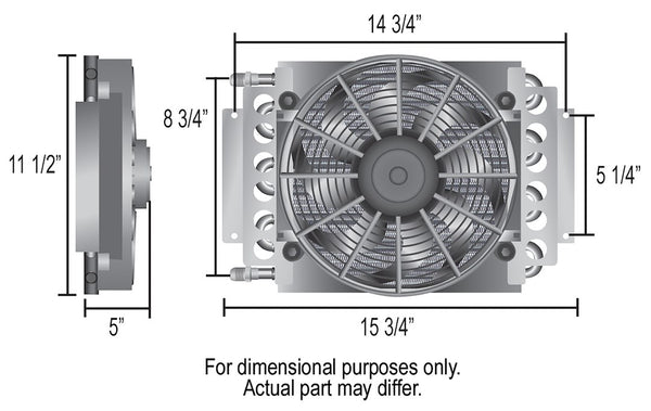 Derale Fluid Cooler (MPN: 15800)