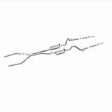 MagnaFlow Ford Mustang Street Series Exhaust System Kit (MPN: 15815)