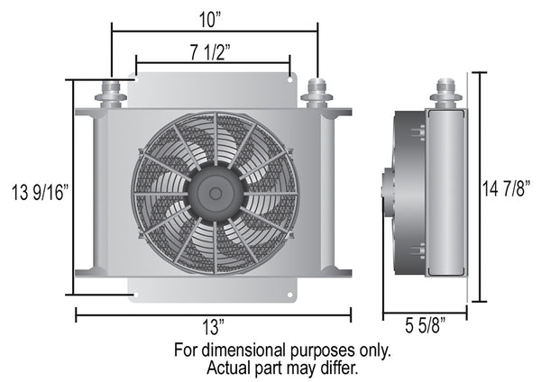 Derale Fluid Cooler Hyper-Cool (MPN: 15876)