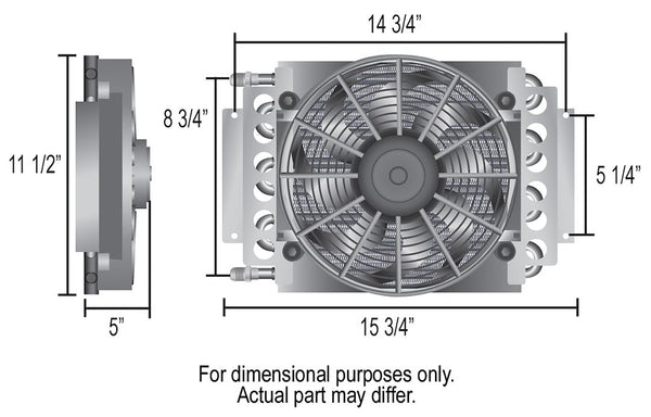 Derale Fluid Cooler (MPN: 15900)