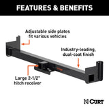 CURT Weld-On Trailer Hitch (MPN: 15925)