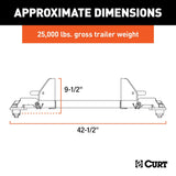 CURT Fifth Wheel Trailer Hitch Head Support (MPN: 16021)