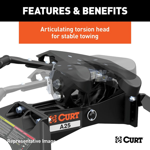 CURT Fifth Wheel Trailer Hitch A25 (MPN: 16036)