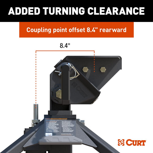 CURT CrossWing Fifth Wheel Trailer Hitch (MPN: 16051)