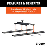CURT Fifth Wheel Trailer Hitch Conversion Kit (MPN: 16055)