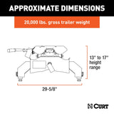 CURT Fifth Wheel Trailer Hitch A20 (MPN: 16064)