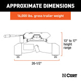 CURT Fifth Wheel Trailer Hitch A16 (MPN: 16091)