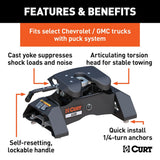 CURT Fifth Wheel Trailer Hitch (MPN: 16092)