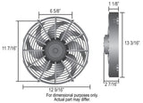 Derale High Output Extreme Cooling Fan (MPN: 16112)