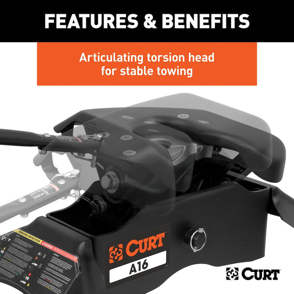 CURT Fifth Wheel Trailer Hitch A16 (MPN: 16121)