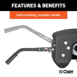 CURT Fifth Wheel Trailer Hitch A16 (MPN: 16121)