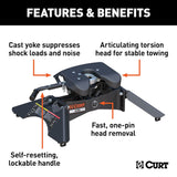 CURT Fifth Wheel Trailer Hitch (MPN: 16180)