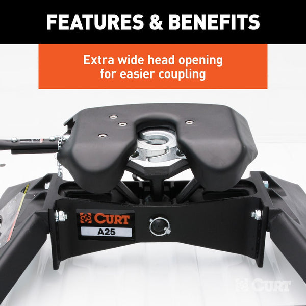 CURT Fifth Wheel Trailer Hitch (MPN: 16181)