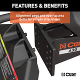CURT Fifth Wheel Trailer Hitch (MPN: 16190)