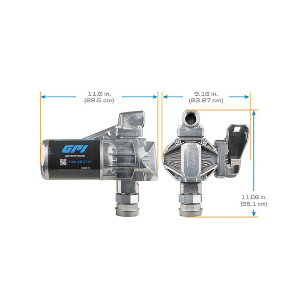 GPI Liquid Transfer Tank Pump G20 Series (MPN: 162000-03)