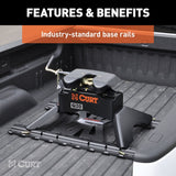 CURT Fifth Wheel Trailer Hitch Adapter Plate (MPN: 16210)