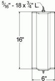 Grote Exterior Mirror OEM Replacement (MPN: 16244)