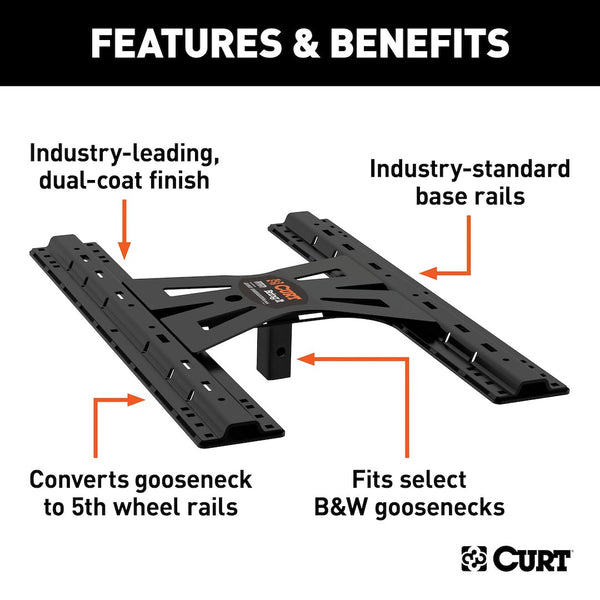 CURT Fifth Wheel Trailer Hitch Conversion Kit (MPN: 16310)