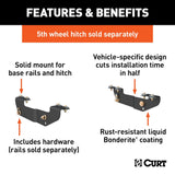 CURT Fifth Wheel Trailer Hitch Mount Kit (MPN: 16418)