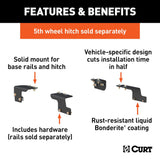 CURT Fifth Wheel Trailer Hitch Mount Kit (MPN: 16468)