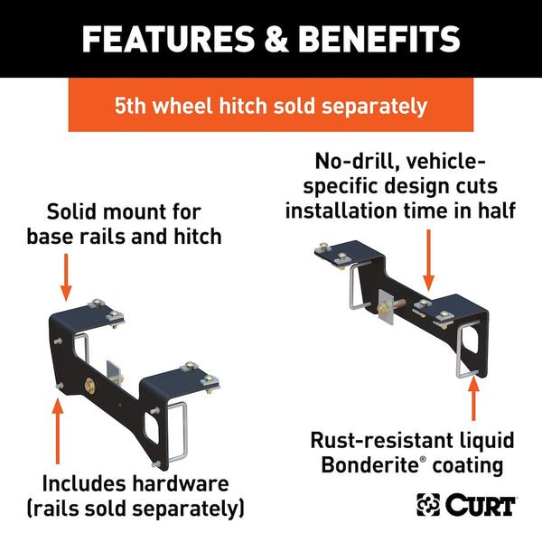 CURT Fifth Wheel Trailer Hitch Mount Kit (MPN: 16469)