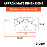 CURT Fifth Wheel Trailer Hitch Head (MPN: 16520)