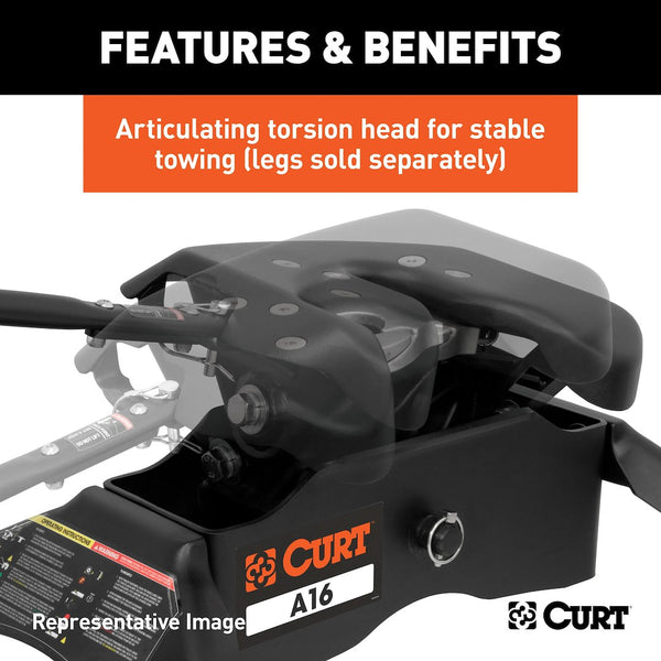CURT Fifth Wheel Trailer Hitch Head (MPN: 16520)
