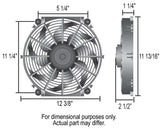 Derale Tornado Electric Cooling Fan (MPN: 16622)