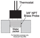 Derale Coolant Fan Temperature Switch (MPN: 16739)