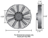Derale Electric Cooling Fan (MPN: 16908)